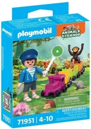 Playmobil Animals & Friends excursion en petit train avec des animaux