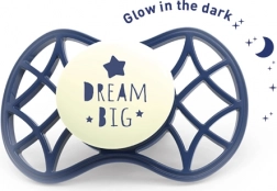 Sucette orthodontique 6m+ phosphorescente Blue Moon