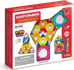 Jeu de construction magnétique Magformers Challenger 30 Set
