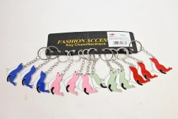 Porte-clés en métal en forme de phoque (12 pcs)