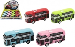 Autobus à impériale en métal à rétrofriction