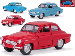 Modèle de voiture en métal Škoda Octavia Welly 1:32 avec portes ouvrantes