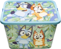 boîte de rangement 23 l BLUEY avec couvercle