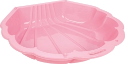 Bac à sable coquillage fermable rose - 1 pc