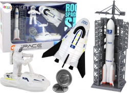 Mission spatiale Ensemble spatial Fusée Astronaute Vaisseau spatial 5 pcs