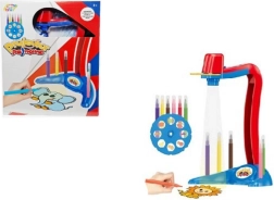 Projecteur de dessin pour enfants avec motifs et feutres, à piles