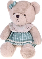 Ours en peluche Zosia 58 cm en robe vintage verte