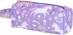 Trousse à crayons Licornes et arc-en-ciel
