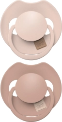 Tétines dynamiques en silicone LOVI PRIME 18m+ Nude/Blush – 2 pcs