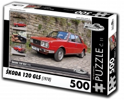 Puzzle RETRO-AUTA Škoda 120 GLS 1978 – 500 pièces