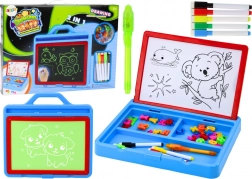 Tableau de dessin magnétique 2-en-1 avec dessin lumineux