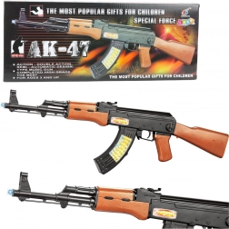Jouet pour enfants AK-47 avec lumières et sons 68,5 cm