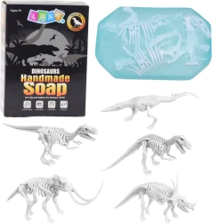 Kit créatif 2-en-1 fabrication de savon et fouilles de dinosaures