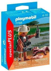 Playmobil Special Plus explorateur avec jeune caïman