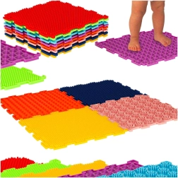 Tapis puzzle sensoriel orthopédique pour massage des pieds
