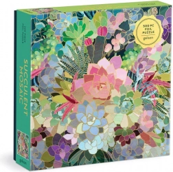 Puzzle GALISON mosaïque de succulentes 500 pièces