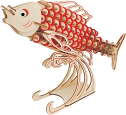 Puzzle 3D en bois Carpe