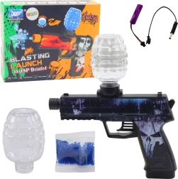 Pistolet à gel automatique USP avec motif tête de mort