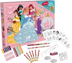 Calendrier de l’Avent Disney Princesses – kit de papeterie créatif