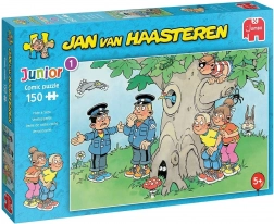 Puzzle JUMBO Jan van Haasteren Junior : Cache-cache 150 pièces