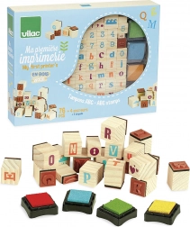 tampons en bois Vilac alphabet