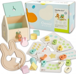 Classic World coffret de démarrage pastel pour bébés – premiers jouets éducatifs 12–18 mois