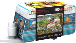 Puzzle en boîte métallique Caravane - 550 pièces