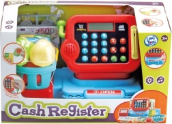 Caisse enregistreuse pour enfants avec accessoires pour jouer au magasin
