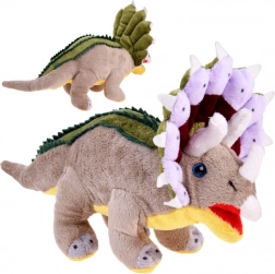 Jouet en peluche Triceratops 30 cm dinosaure