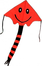 Cerf-volant souriant 80 × 60 cm