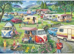 Puzzle Vacances Heureuses 1000 pièces