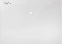 Pochette à pression A5 Opaline transparente