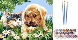 Peinture par numéros Adorables amis