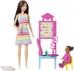 Barbie Coffret de jeu Enseignante
