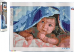 Peinture de diamant Bébé mignon 30x40 cm