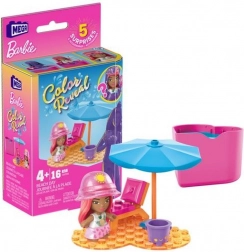 Mega Construx Barbie Color Reveal micro-poupée