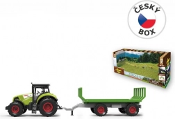 Tracteur avec remorque avec son et lumière