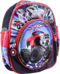Sac à dos pour enfants avec motif Monster Truck