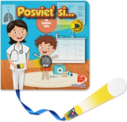 Éclaire le corps humain – livre interactif avec lampe de poche