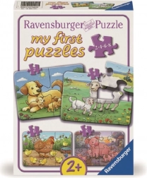 Mes premiers puzzles Familles d’animaux de la ferme