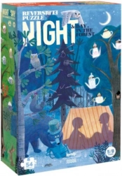 Puzzle recto-verso Jour et nuit dans la forêt - 54 pièces