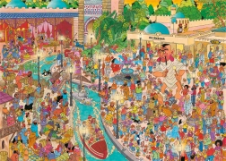 Puzzle JUMBO Jan van Haasteren – Fata Morgana, 1000 pièces