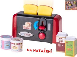 Grille-pain à remontoir pour enfants avec accessoires