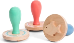 Tampons de sable avec motifs d'animaux marins