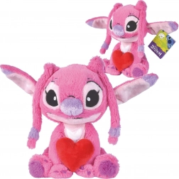 Peluche DISNEY Lilo et STITCH – Angel petit cœur 25 cm