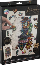 Puzzle silhouette hibou