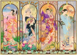 Puzzle Ravensburger Quatre saisons 1000 pièces