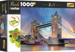 Trefl puzzle Tower Bridge Londres 1000 pièces avec trieur