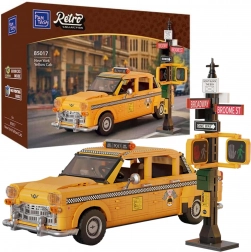 Jeu de construction Pantasy taxi jaune Yellow Cab 36,5 cm, 1601 pièces