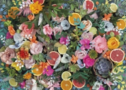 Puzzle Fleurs en papier 1000 pièces GIBSONS